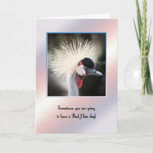 Schlechte Tageskarte für Ermutigung. Karte