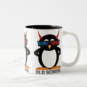 Schlechte Tasse Penguin™ alte Schule3d