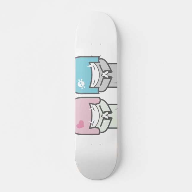 schlechte Zwillinge Skateboard (Vorne)