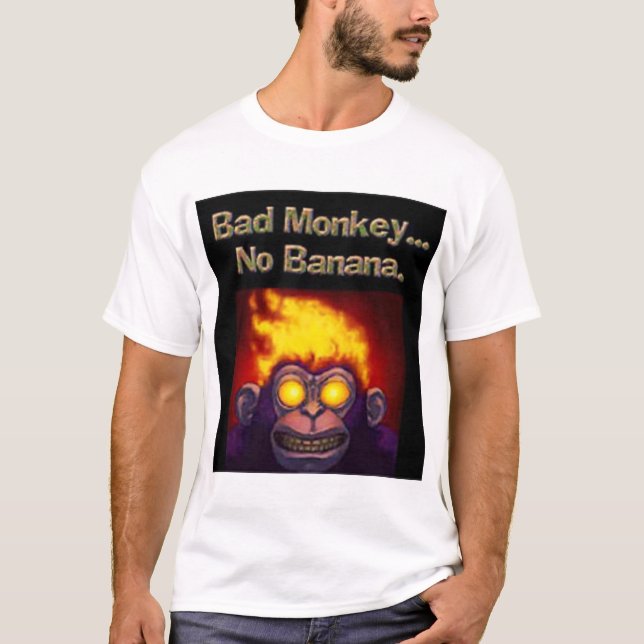 Schlechter Affe T-Shirt (Vorderseite)