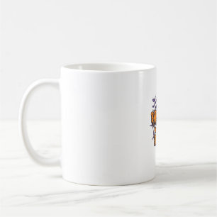 Schlechter Boo Jee Kürbis Vogelscheuche Lila Eule  Kaffeetasse