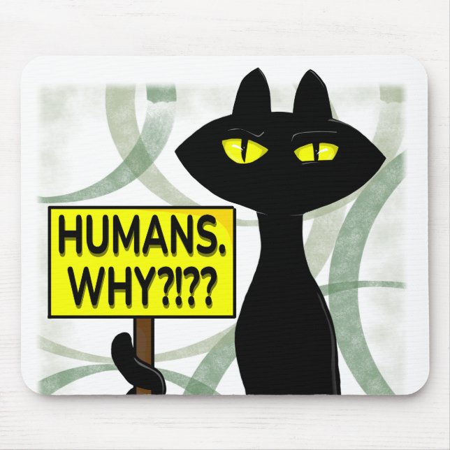 Schlechter Boogie Lustige Menschen. Warum ? Mauspa Mousepad (Vorne)