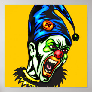Schlechter Clown von der Hölle Poster