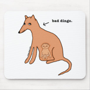"Schlechter Dingo-" Mausunterlage Mousepad