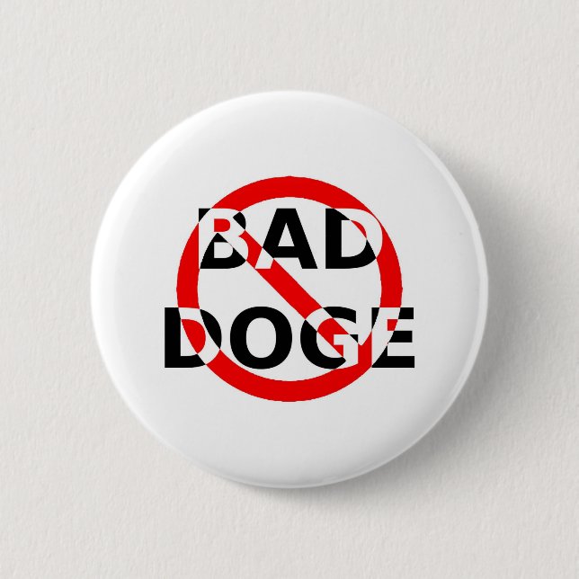 SCHLECHTER DOKTOR BUTTON (Vorderseite)