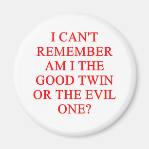 schlechter Doppelwitz Magnet