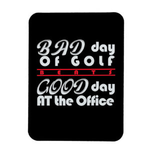 Schlechter Golfer-Tag Magnet