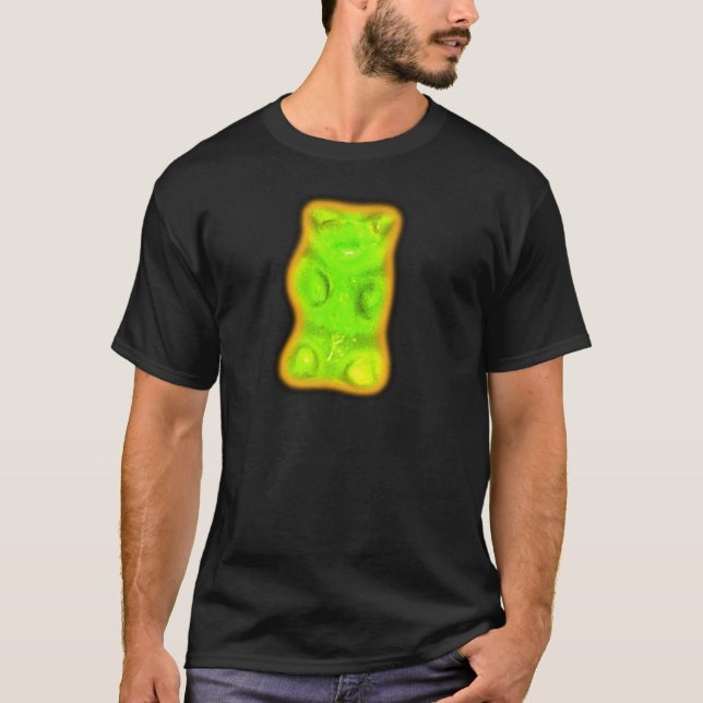 Schlechter gummiartiger Bär T-Shirt (Vorderseite)