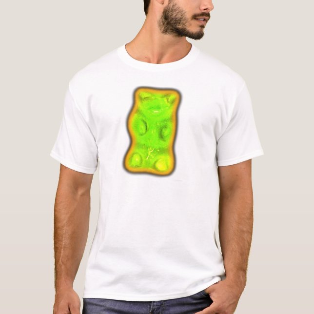 Schlechter gummiartiger Bär T-Shirt (Vorderseite)