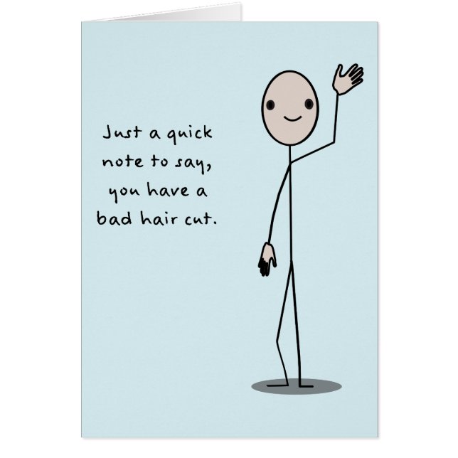 Schlechter Haar-Schnitt (Vorne)