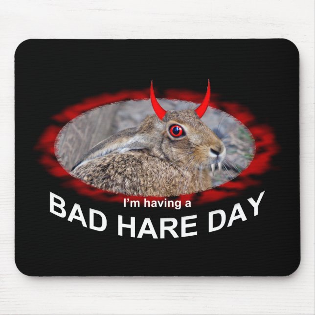 Schlechter Hasentag-Mauspad Mousepad (Vorne)