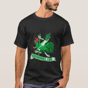 Schlechter Jungen-Karussell-T - Shirt (Grün und