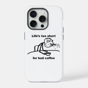Schlechter Kaffee iPhone 15 Pro Hülle