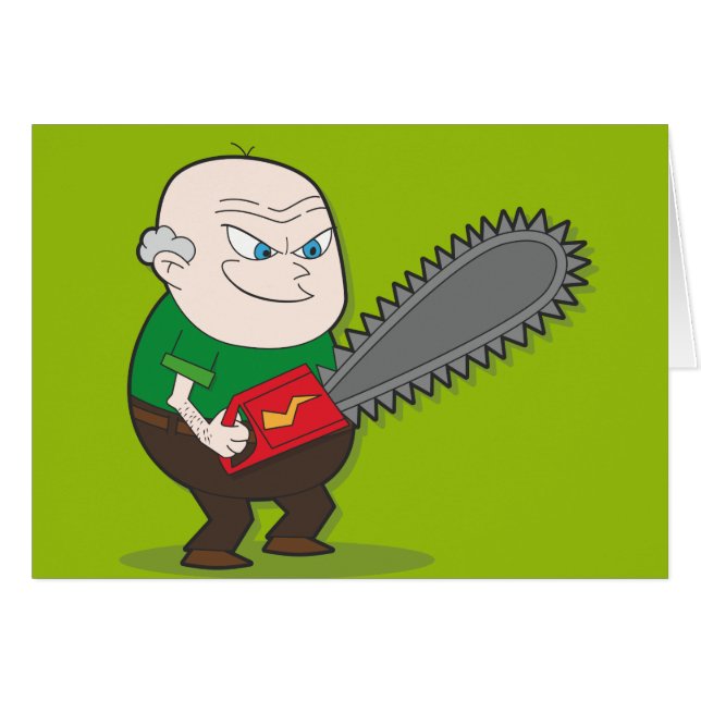 Schlechter Kettensägenmann (Vorderseite (Horizontal))