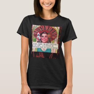 SCHLECHTER MÄDCHEN-KUNSTtequila-T - SHIRT