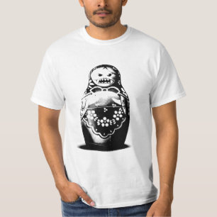 Schlechter Matryoshka Puppen-Russe - Pop-Kunst-T - T-Shirt