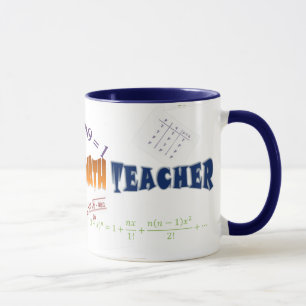 Schlechter Mutant-Mathe-Lehrer Tasse