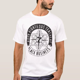 Schlechter Righteous Lehrer-goldene Ära-angesagter T-Shirt