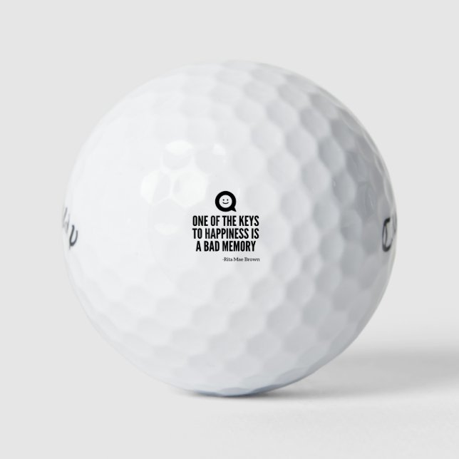 Schlechter Speicher Golfball (Vorderseite)