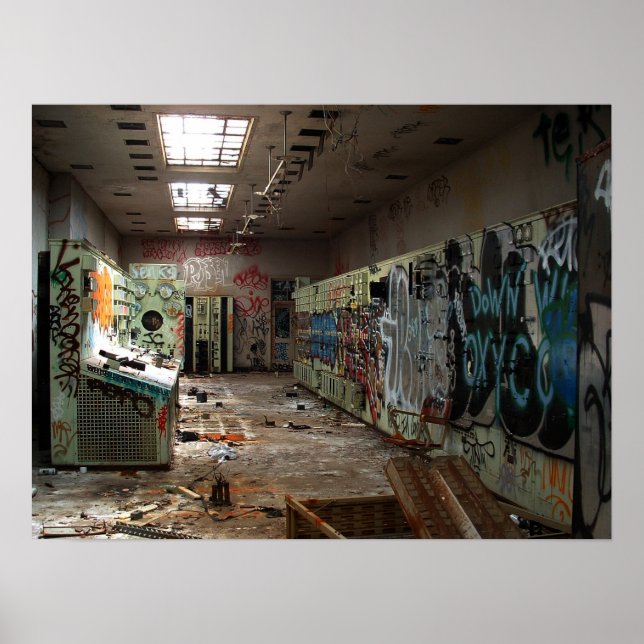 Schlechter Tag im Büro Poster (Vorne)