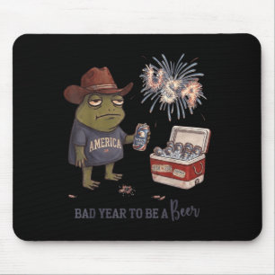 Schlechter Tag, um ein Bier zu sein, lustiger patr Mousepad