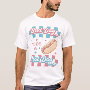 Schlechter Tag um ein Hot Dog zu sein, Lustiger 4. T-Shirt