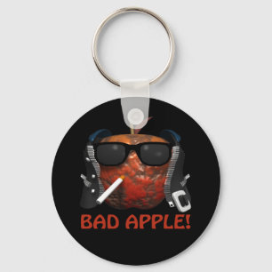 Schlechtes Apple Schlüsselanhänger