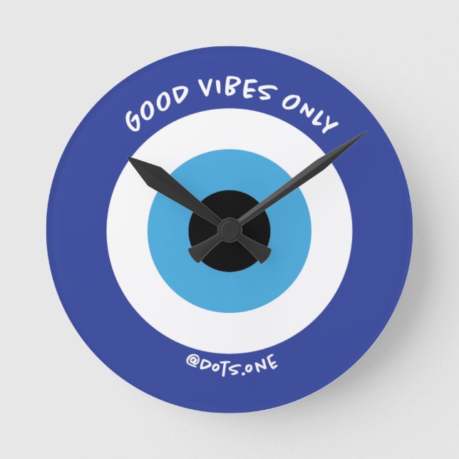 Schlechtes Auge pünktlich - Uhr (Vorderseite)