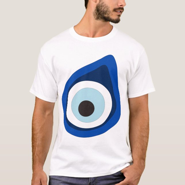 schlechtes Augenschutz-Shirt (Nazar boncugu) T-Shirt (Vorderseite)