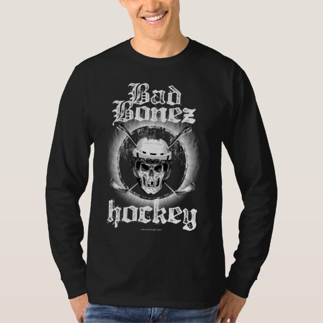 Schlechtes Bonez Hockey T-Shirt (Vorderseite)
