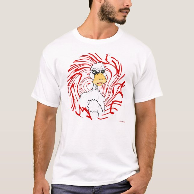 Schlechtes Enten-Shirt! (durch Justin-Abschürfung) T-Shirt (Vorderseite)