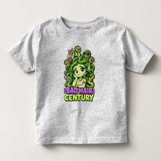 Schlechtes Haar Jahrhundert – Süße Medusa Griechis Kleinkind T-shirt