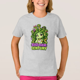 Schlechtes Haar Jahrhundert – Süße Medusa Griechis T-Shirt