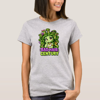 Schlechtes Haar Jahrhundert – Süße Medusa Griechis T-Shirt
