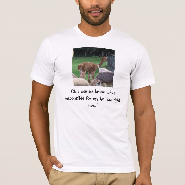 schlechtes Haarschnitt-Shirt T-Shirt (Vorderseite)