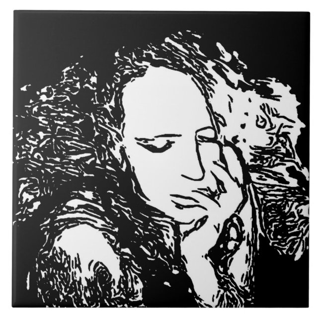 Schlechtes Habit Fliese (Vorderseite)