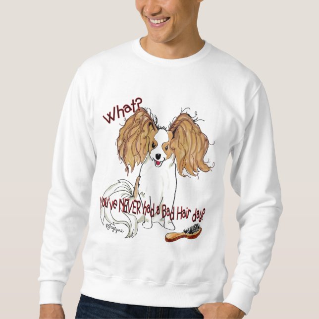 Schlechtes Hair2 Sweatshirt (Vorderseite)