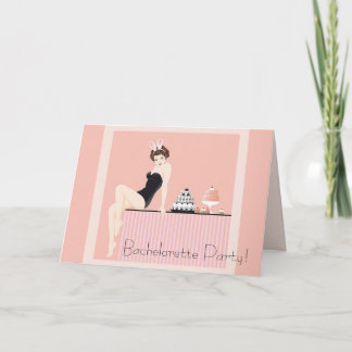 SCHLECHTES HÄSCHEN - ROSA EINLADUNG