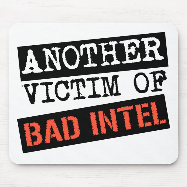 SCHLECHTES INTEL Mousepad (Vorne)