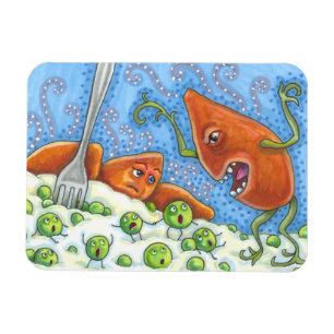 SCHLECHTES JAMBELLING IN PEAS, FUNNY ERNTEDANK MEA MAGNET