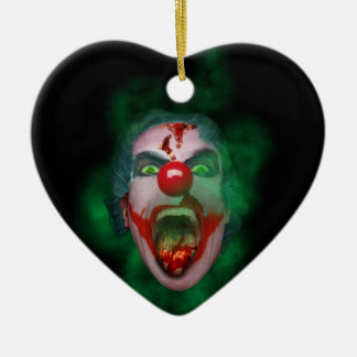 Schlechtes Joker-Clown-Gesicht Keramikornament