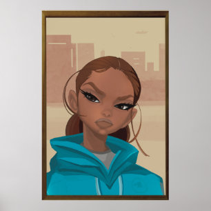 Schlechtes Mädchen Poster