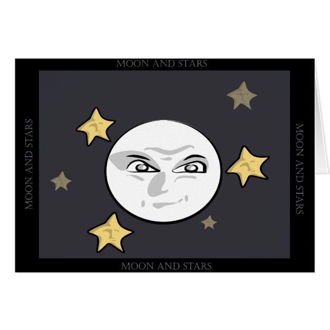 Schlechtes Mond-und Stern-Steigen (Vorderseite (Horizontal))