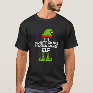 Schlechtes oder Nettes Entscheidungsmacher-Elfe pa T-Shirt