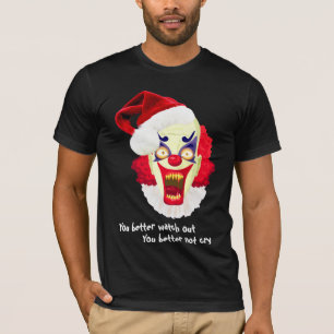 schlechtes Sankt-T-Shirt des schlechten Clowns T-Shirt