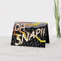 Schlechtes Wetter Stornierung der Begrüßung