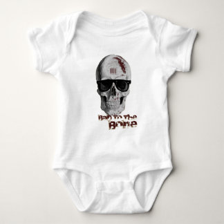 Schlechtes zum Knochen Baby Strampler