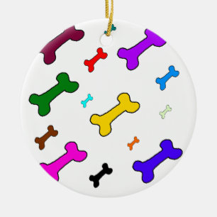 Schlechtes zur Knochen-bunten Haustier-Verzierung Keramik Ornament