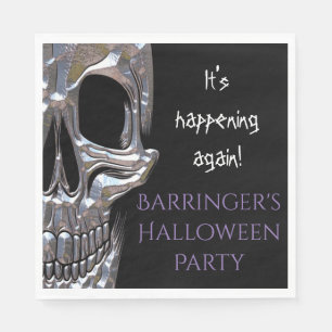 Schlechtes zur Knochen-Schädel-Party-Serviette Serviette