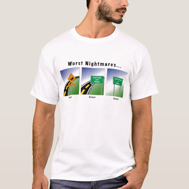 Schlechteste Albträume T-Shirt (Vorderseite)
